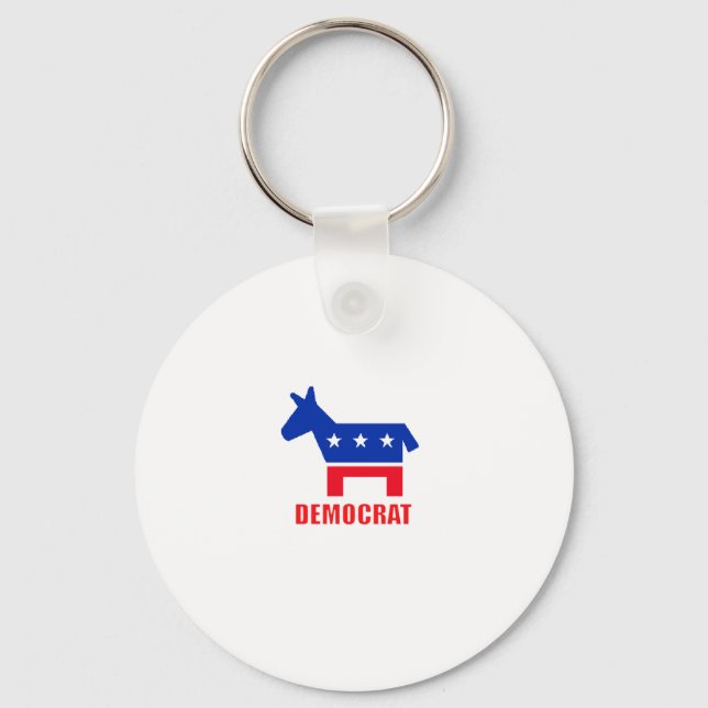 Chaveiro Democrata Donkey (Frente)