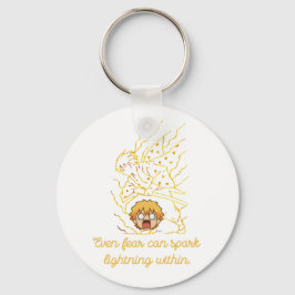 Chaveiro Demon Slayer Zenitsu inspired