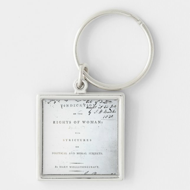 Chaveiro Demonstração dos direitos de Woman (Frente)