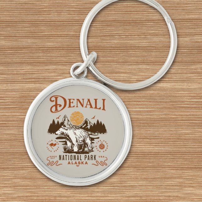 Chaveiro Denali National Park Alaska (Criador carregado)