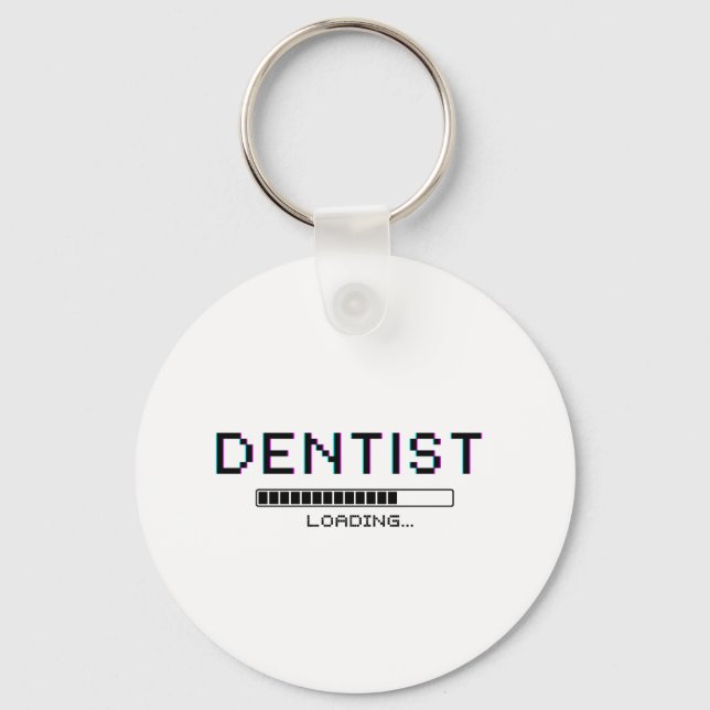 Chaveiro Dente Glitch Pixel Humor Carregando (Frente)