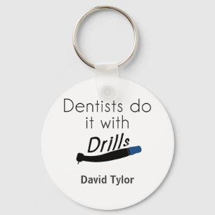 Chaveiro Dentistas façam com brocas