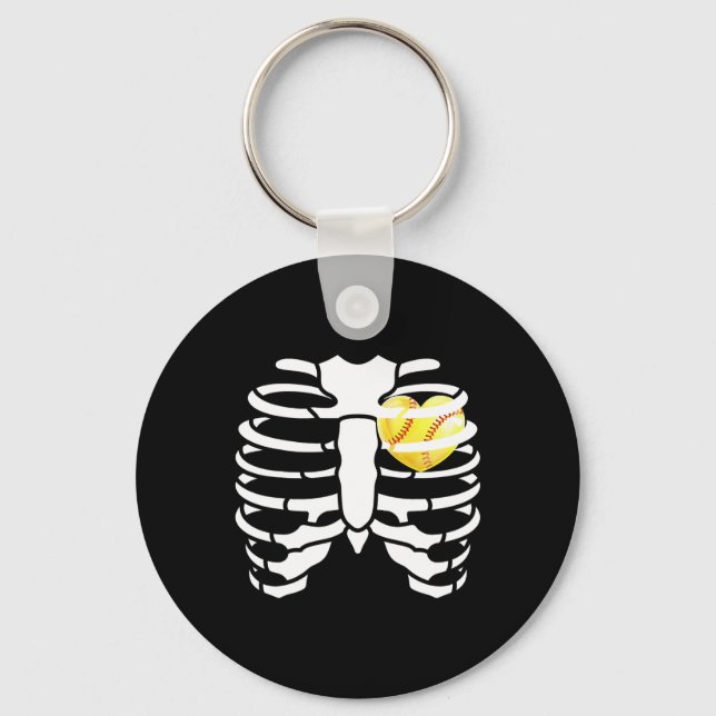 Chaveiro Dentro Suave Halloween Costum Skeleton Halloween (Frente)