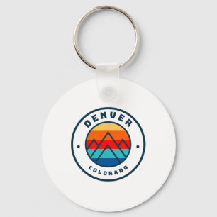 Chaveiro Denver Colorado Skiing Snowboard Ski Family Tri