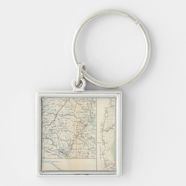 Chaveiro Depósitos militares de Wash, Penn, Annapolis, NE V (Frente)