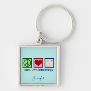 Chaveiro Dermatologia do Amor pela Paz