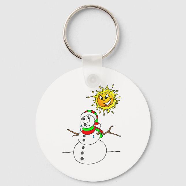 Chaveiro Derreter Snowman (Frente)