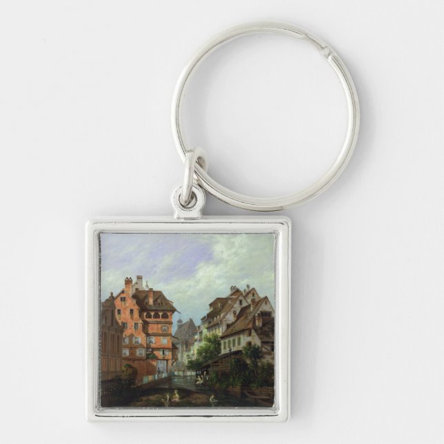Chaveiro DES Tanneurs da rua, Colmar, 1875 (Frente)
