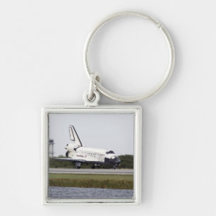 Chaveiro Descoberta do vaivém espacial na pista de