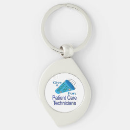 Chaveiro Descubra os técnicos de atendimento ao paciente