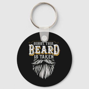 Chaveiro Desculpe Esta Barba Está Ocupada País Retro Dia do