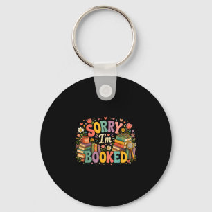 Chaveiro Desculpe, estou ocupado bibliotecário engraçado le