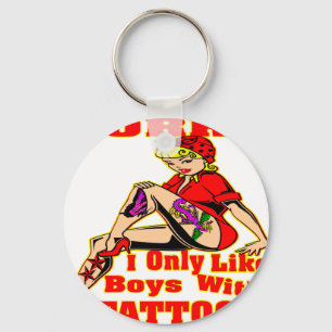 Chaveiro Desculpe, Eu Só Gosto De Rapazes Com Tatuagens