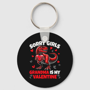 Chaveiro Desculpe Meninas A Vovó É Minha Namorada Dinossaur