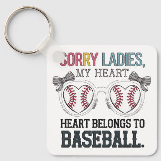 Chaveiro Desculpe Senhoras Baseball Love Design