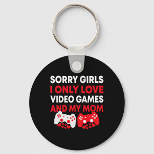 Chaveiro Desculpem Garotas Eu Só Amo Video Games E A Divers