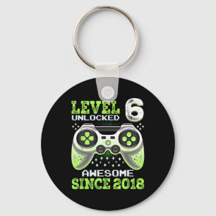 Chaveiro Desde 2018 Vídeo Engraçado de Video Game 6º Aniver