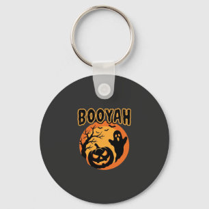 Chaveiro Desenho de Abóbora Fantasma Booyah Halloween