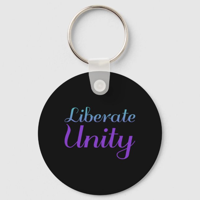 Chaveiro Desenho de Conscientização para Prevenção da Unida (Frente)