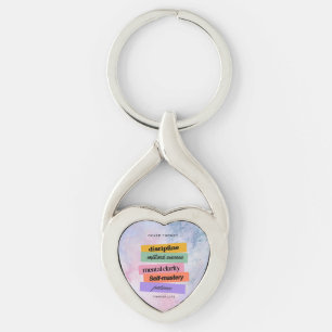 Chaveiro Desenho de negociação Lembrete Motivação