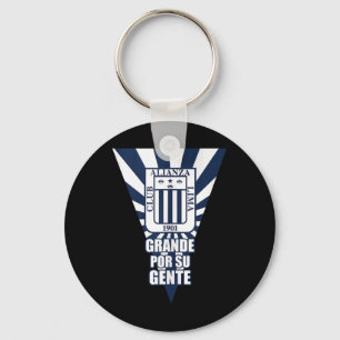 Chaveiro Desenho de Orgulho do Futebol Peruano Alianza Lima