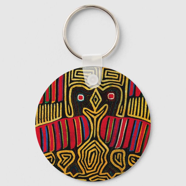 Chaveiro Desenho de Pato Mola Cuna Indiano (Frente)