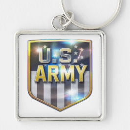 Chaveiro Desenho do Emblema do EXÉRCITO