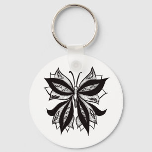 Chaveiro Desenho estranho da tinta do abstrato do tatuagem