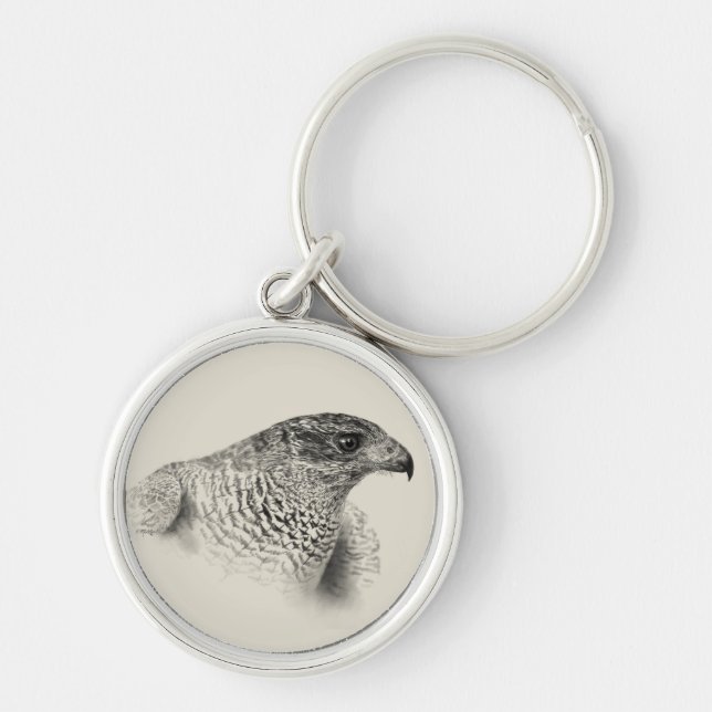 Chaveiro Desenho Goshawk (Frente)
