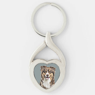 Chaveiro Desenho Personalizado de Cópulos de Borda Personal