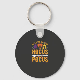 Chaveiro Desenho Vetorial de Bruxa Hocus Pocus do Halloween