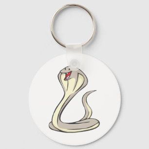 Chaveiro Desenhos animados felizes do rei cobra