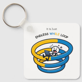 Chaveiro Desenvolvedor Python Consciente de Loop Infinito |