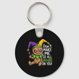 Chaveiro Desfile de Mardi Gras Stitch Boneco Vodu Palhaço A