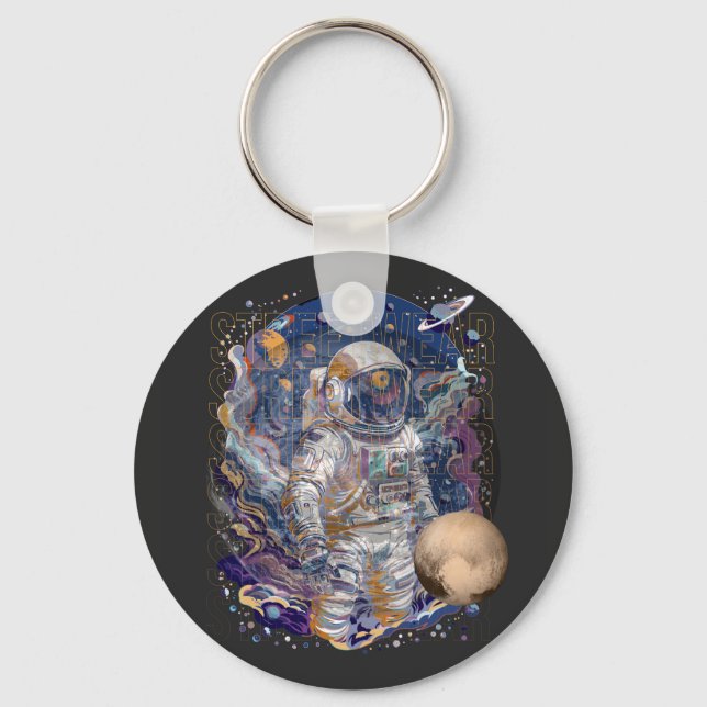Chaveiro Design astronauta (Frente)
