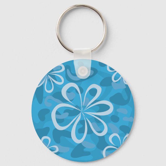 Chaveiro Design azul (Frente)