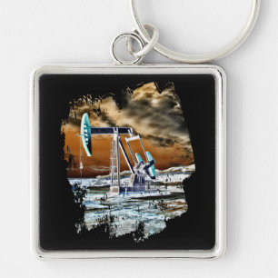 Chaveiro Design colorido da unidade de bombeamento