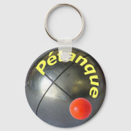 Chaveiro Design contemporâneo de uma esfera Petânica