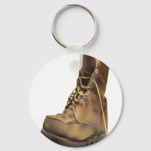 Chaveiro Design da bota do exército