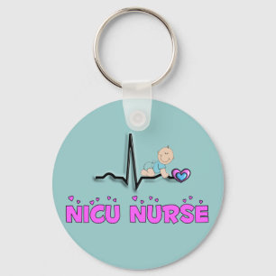 Chaveiro Design da enfermeira QRS de NICU