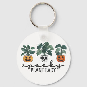 Chaveiro Design da Spooky Plant Lady Halloween Monstera