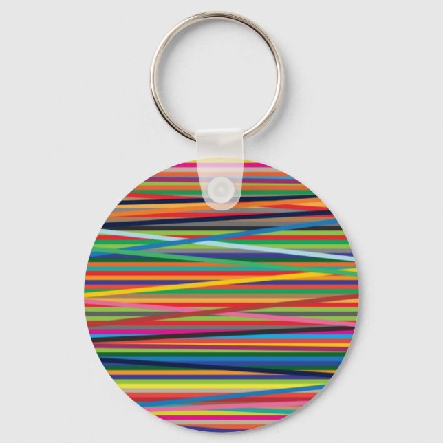 Chaveiro Design de abstrato coloridas (Frente)