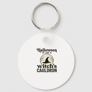 Chaveiro Design de Camisa Vintage Castelo Assombrado Hallow