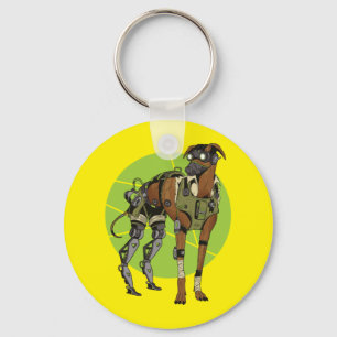 Chaveiro Design de CiberCão Greyhound