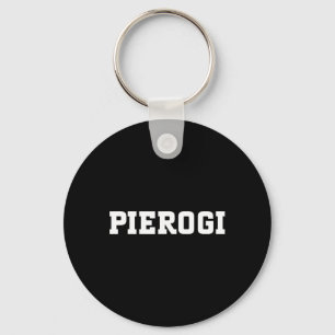 Chaveiro Design de comida Pierogi para homens mulheres cria