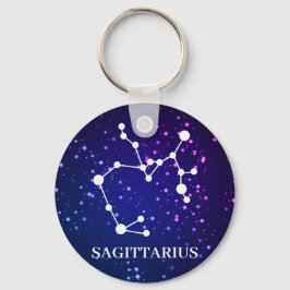 Chaveiro Design de constelação Zodiac Sagittarius