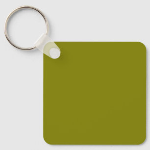 Chaveiro Design de Cor Sólida 808000 Olive