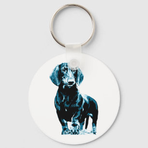 Chaveiro Design de dachshund moderno
