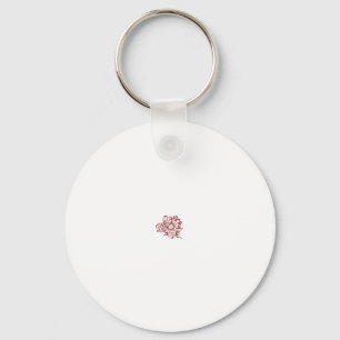 Chaveiro Design de decoração de cor vermelha