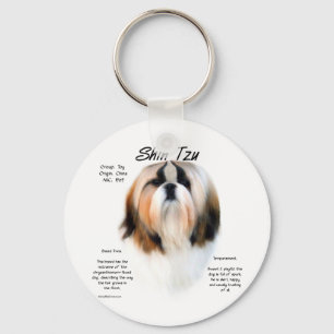 Chaveiro Design de História de Shih Tzu